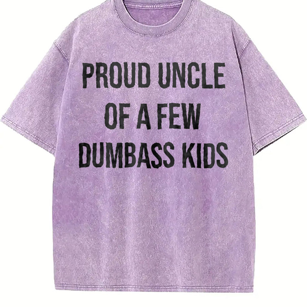 Funny Proud Uncle Of A Few Dumbass Sarcastic Family Vintage product image 6