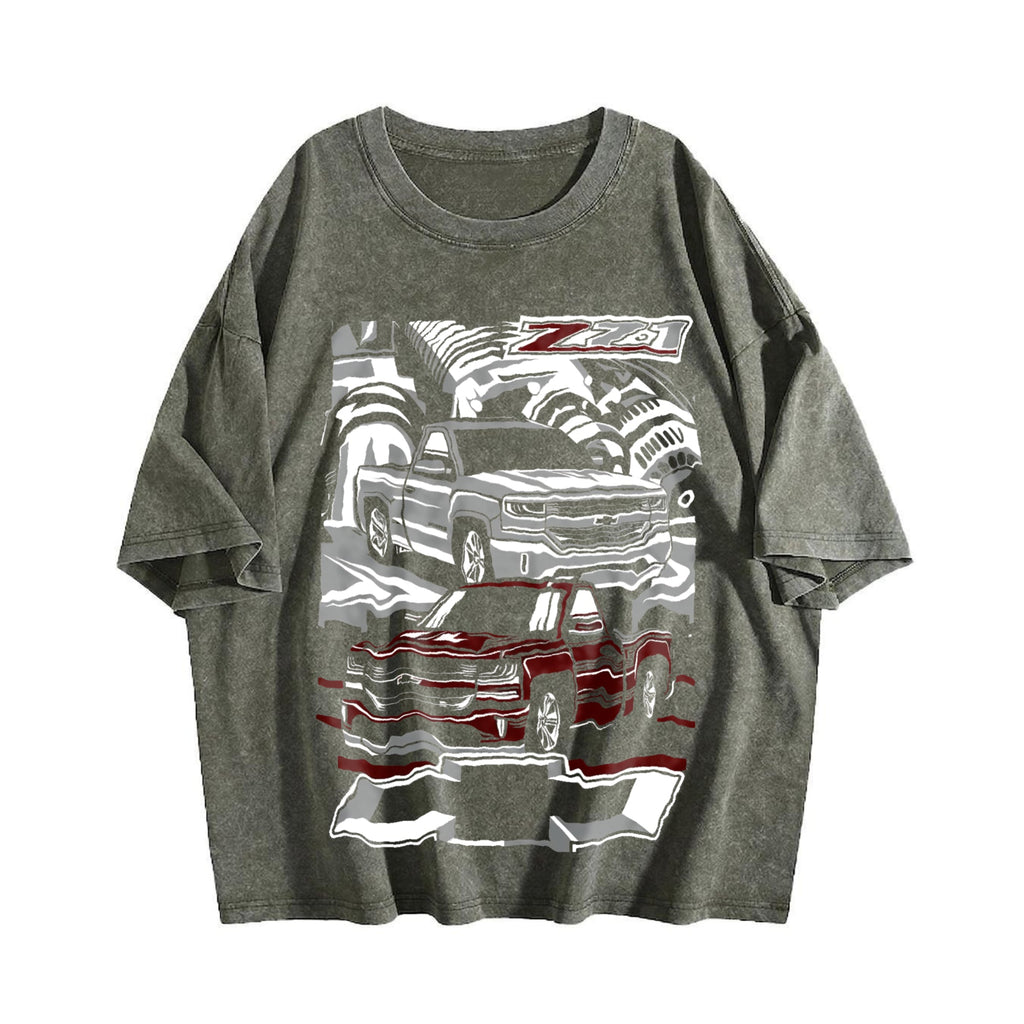 Z71 Chevrolet Truck Vintage Washed T-Shirt product image 4