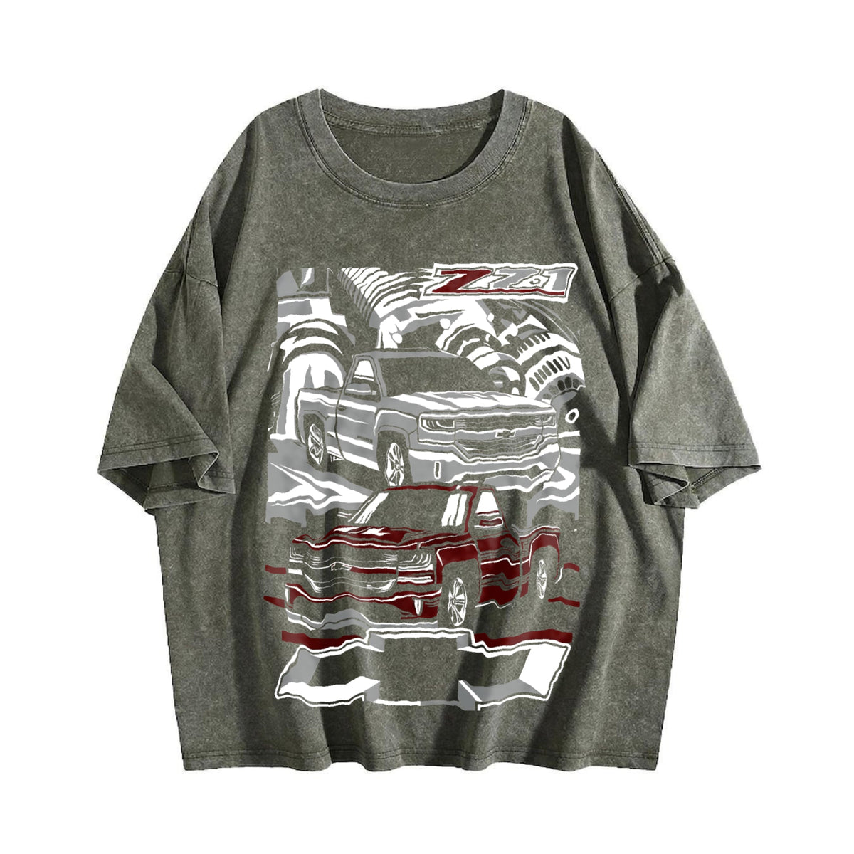 Z71 Chevrolet Truck Vintage Washed T-Shirt product image 4