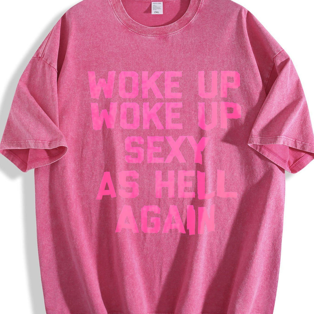 Woke Up Sexy As Hell Again Funny Saying Sarcastic Vintage product image 7