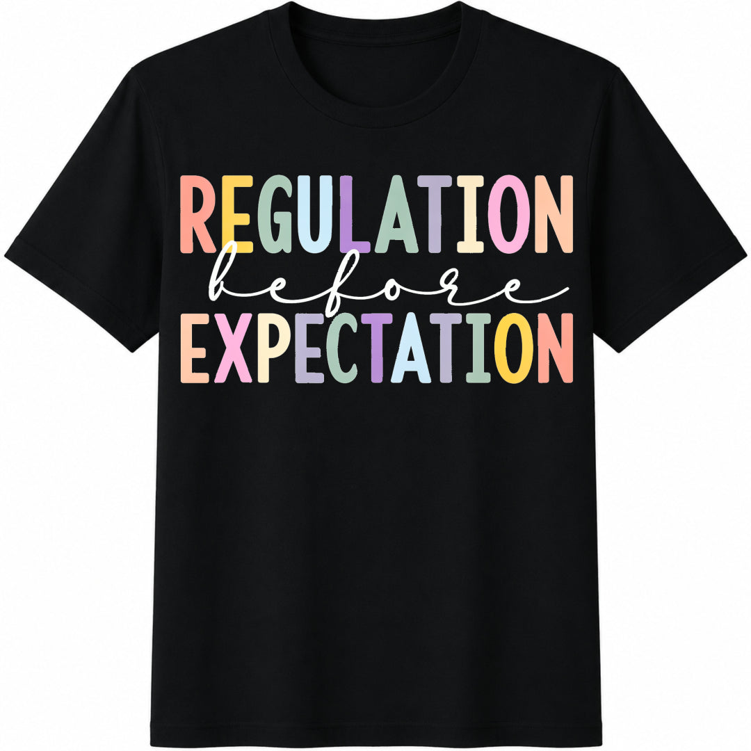 Regulation Before Expectation Cotton T-Shirt product image 1