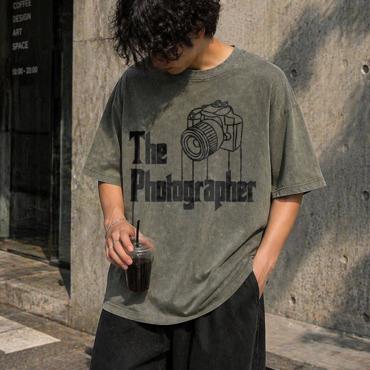 Photographer Element Vintage Washed T-Shirt product image 11