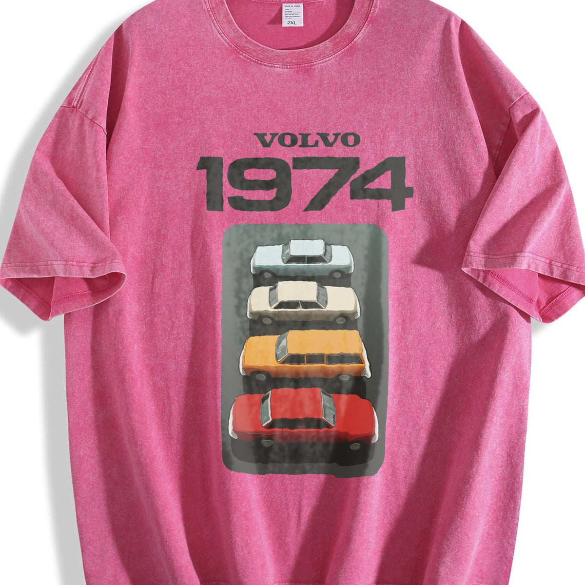 Volvo 1974 Marketing Campaign Vintage Washed T-Shirt product image 7