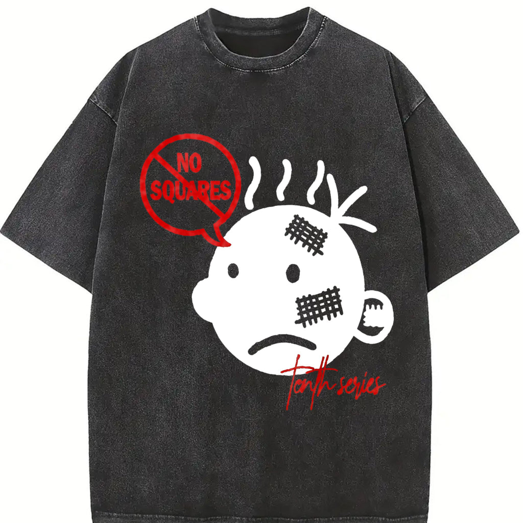 No Squares Vintage Washed T-Shirt product image 2