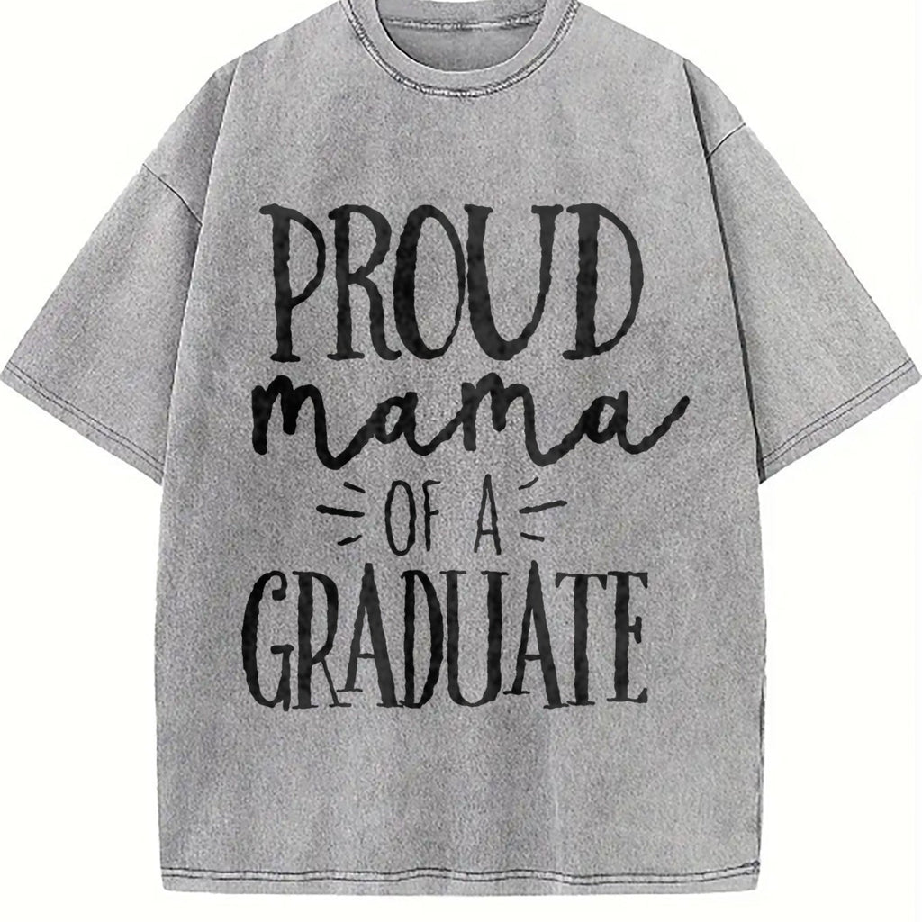 Mom Graduation Proud Mama Of A Graduate Vintage Washed product image 5