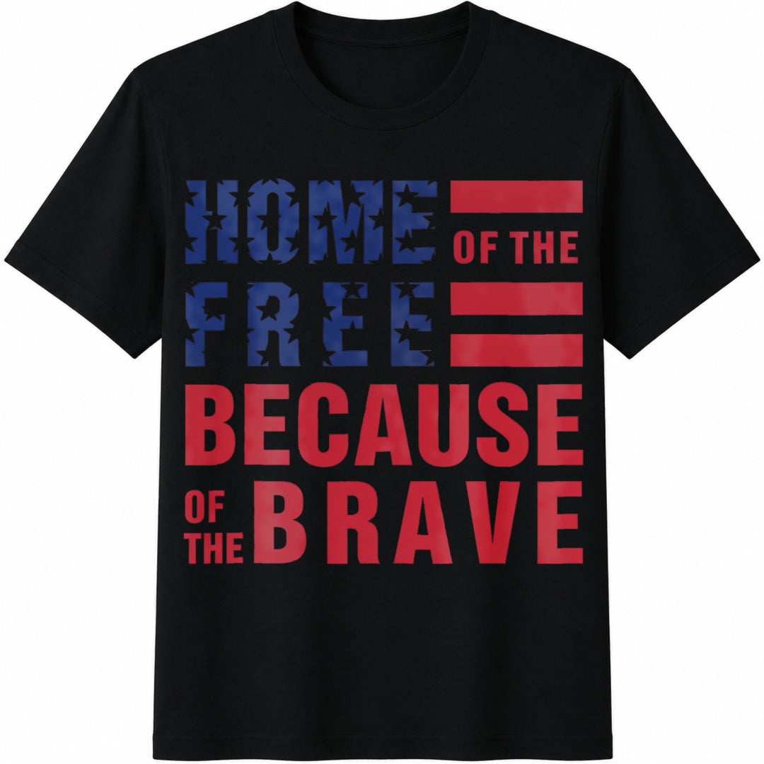 Home Of The Free Cotton T-Shirt product image 1