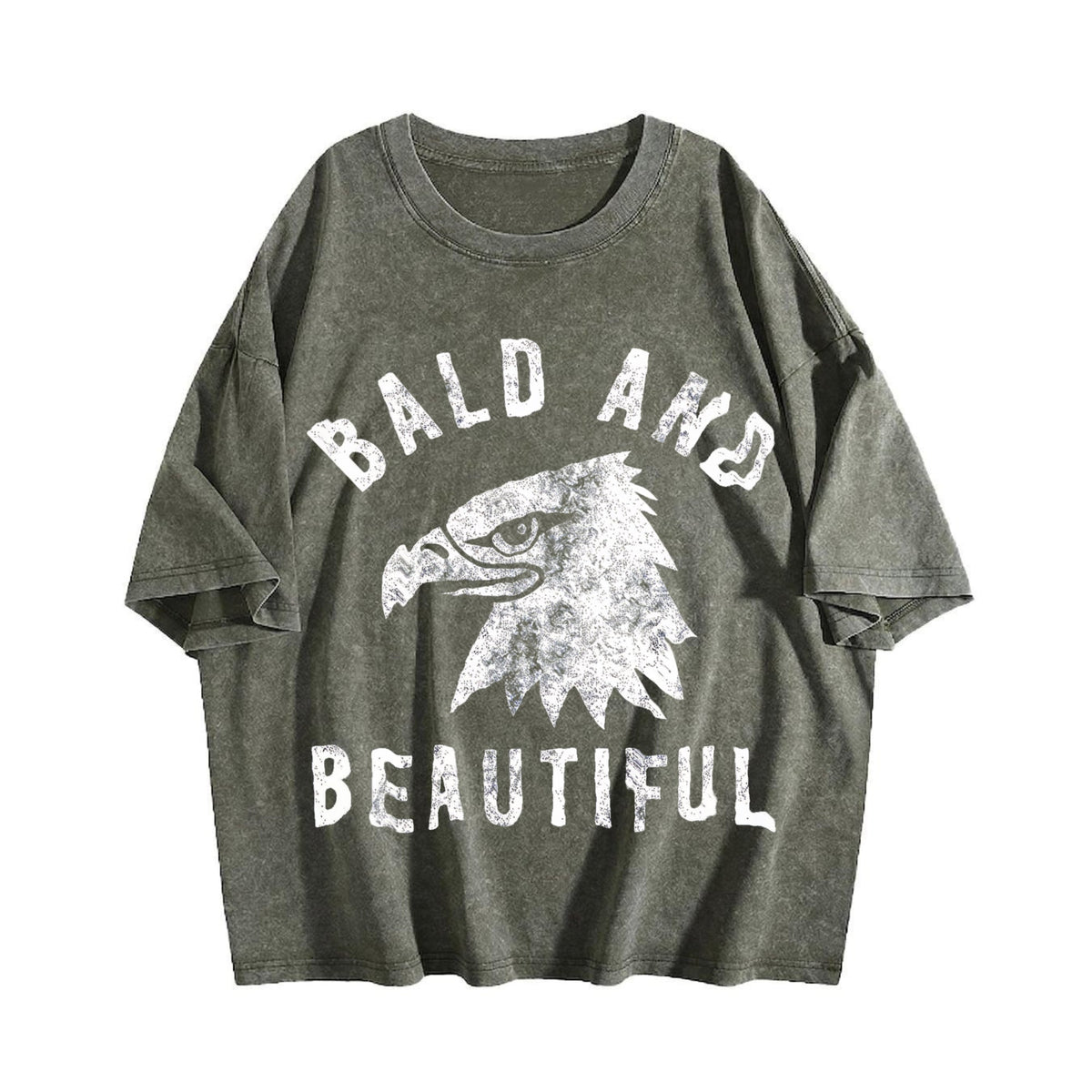 Bald And Beautiful Funny Sarcastic Eagle Fourth Vintage product image 4