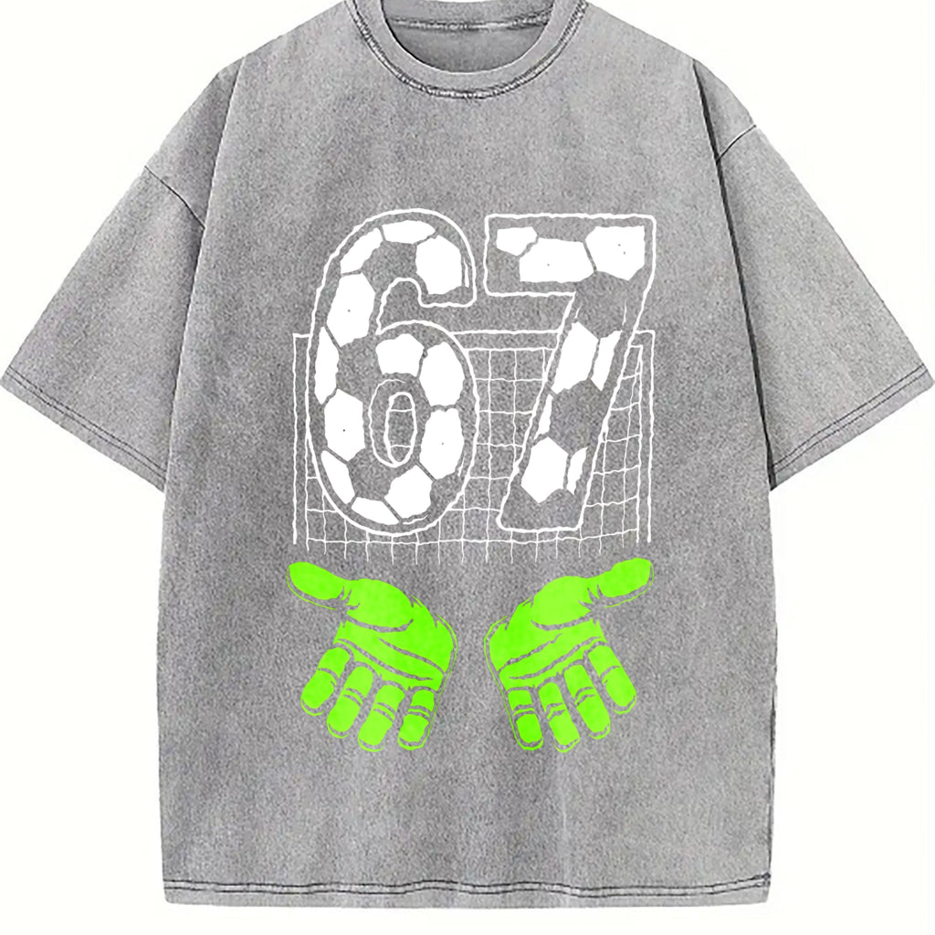Global Soccer Fan Vintage Washed T-Shirt product image 5