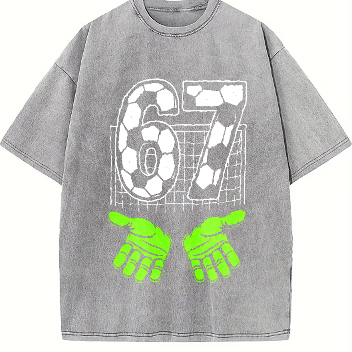 Global Soccer Fan Vintage Washed T-Shirt product image 5