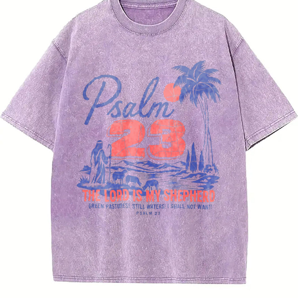 Psalm 23 The Lord Is My Shepherd Christian Faith Vintage product image 6