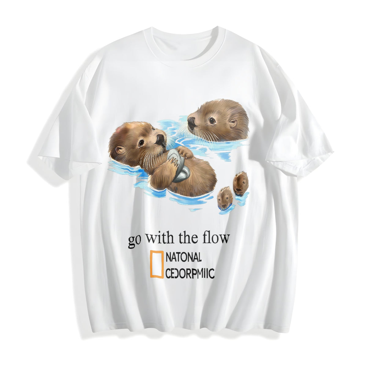 Otter Go With The Flow Cotton T-Shirt product image 2