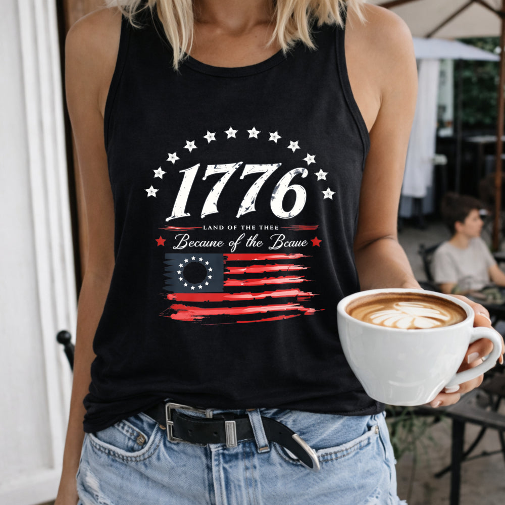 Land Of The Free Women's Tank Top