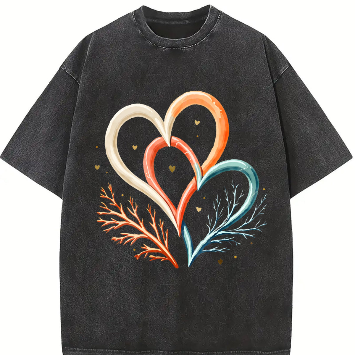 Revival Enthusiast With Hand-drawn Interlocking Hearts product image 2