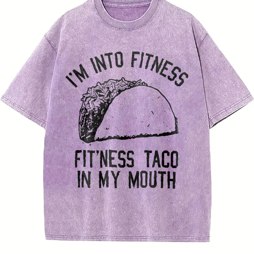 Fitness Taco Funny Humorous Gym Novelty Sarcastic Guys product image 6