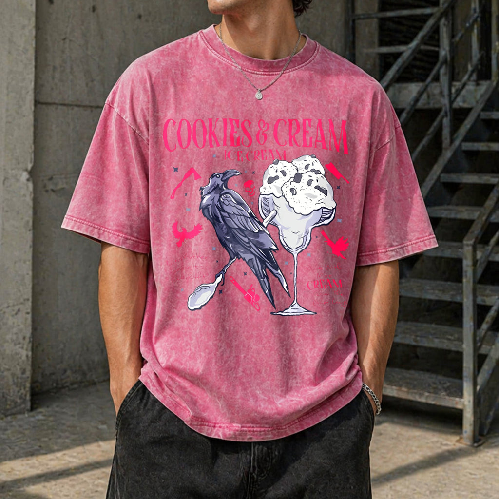 Butcher Blackbird Dark Romance Vintage Washed T-Shirt product image 14