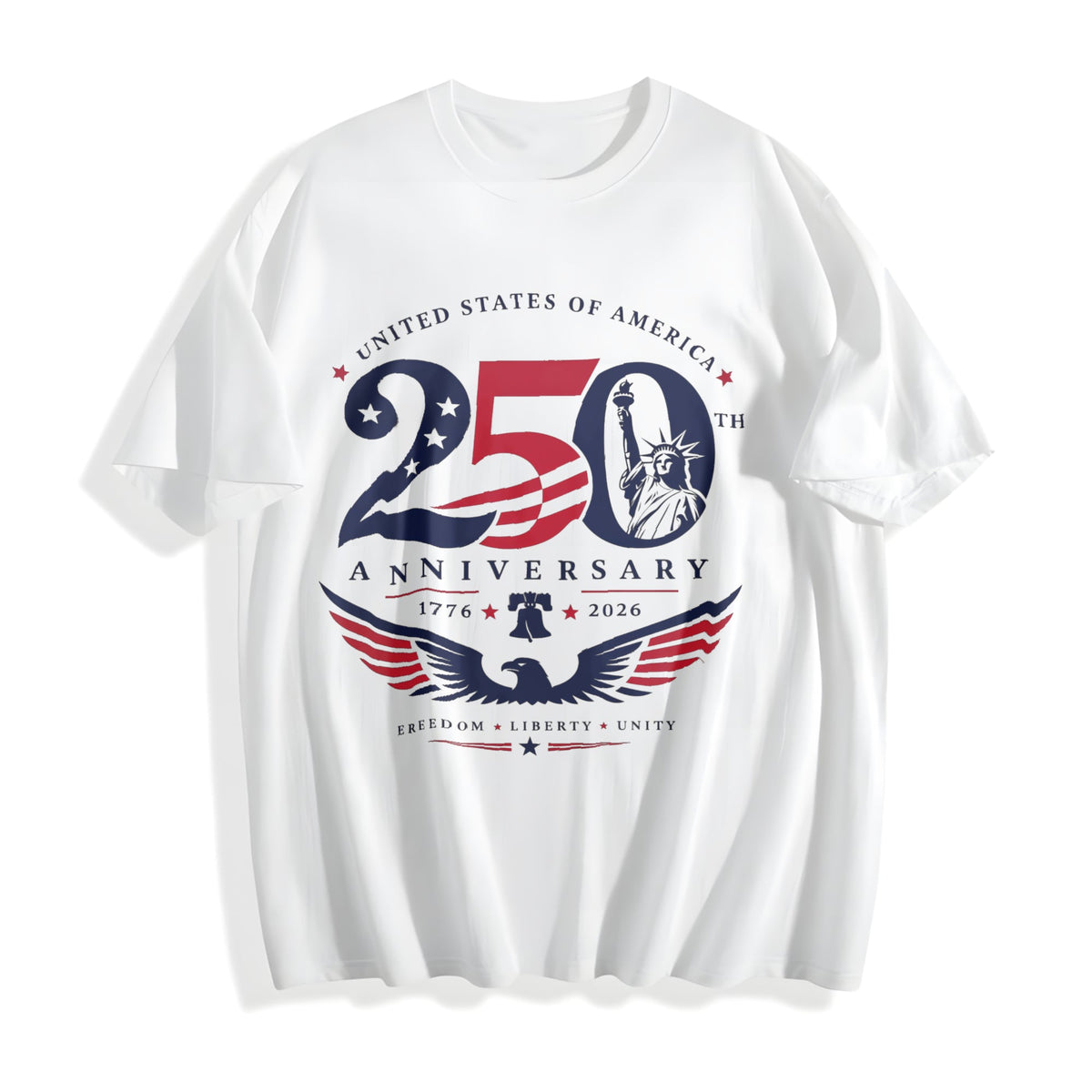 USA 250th Anniversary Shirtdesign Cotton T-Shirt product image 2