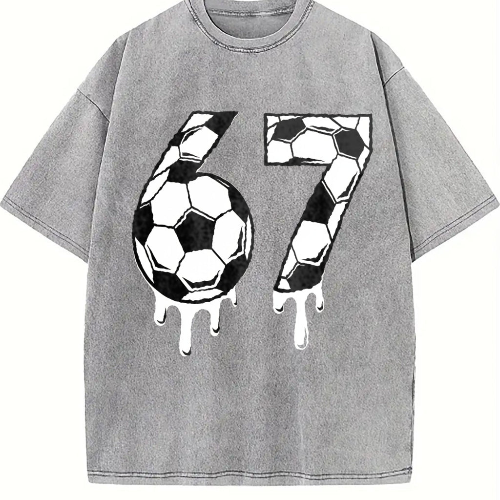 Global Soccer Fan Vintage Washed T-Shirt product image 5