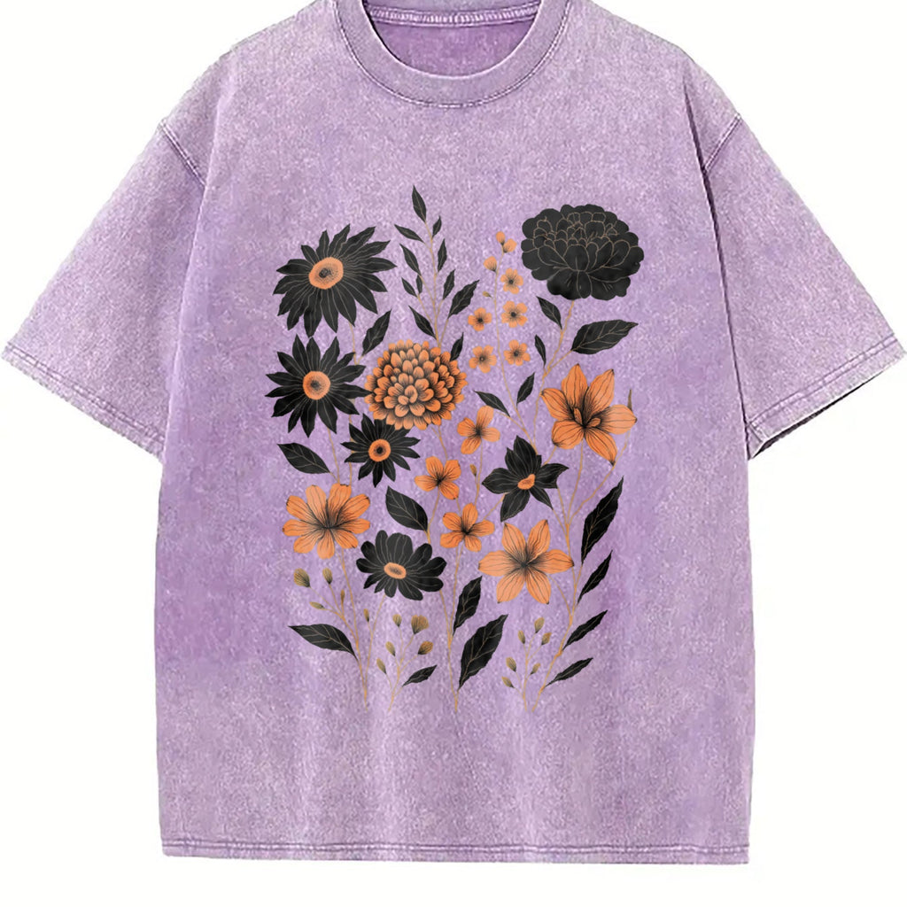 Pressed Flowers Vintage Washed T-Shirt product image 6
