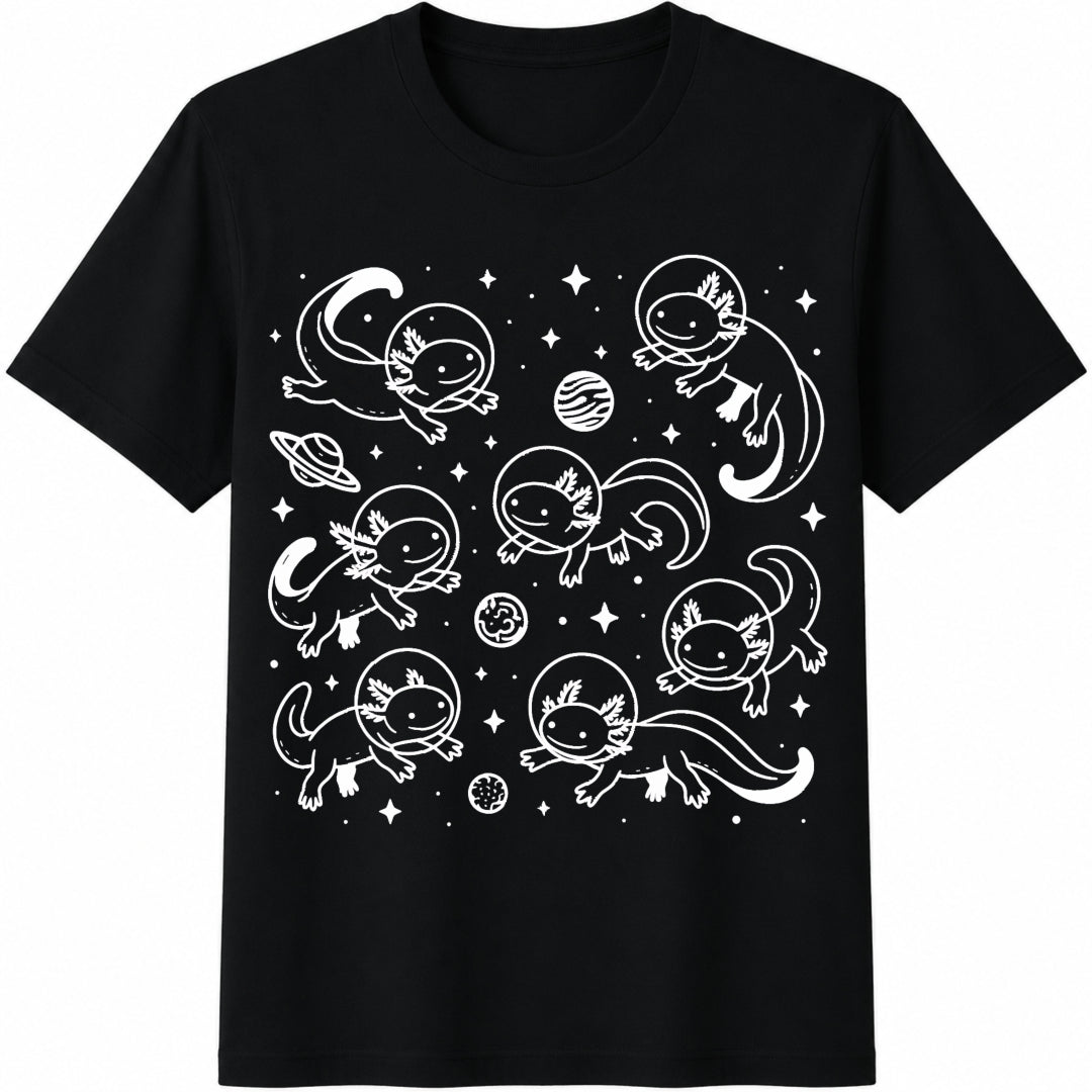 Space Axolotl Astronaut Planet Lover School Christmas product image 1