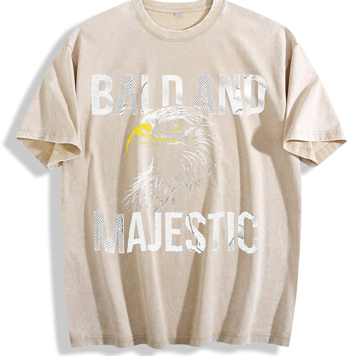 Funny Bald And Majestic Sarcastic Eagle Novelty Vintage product image 1