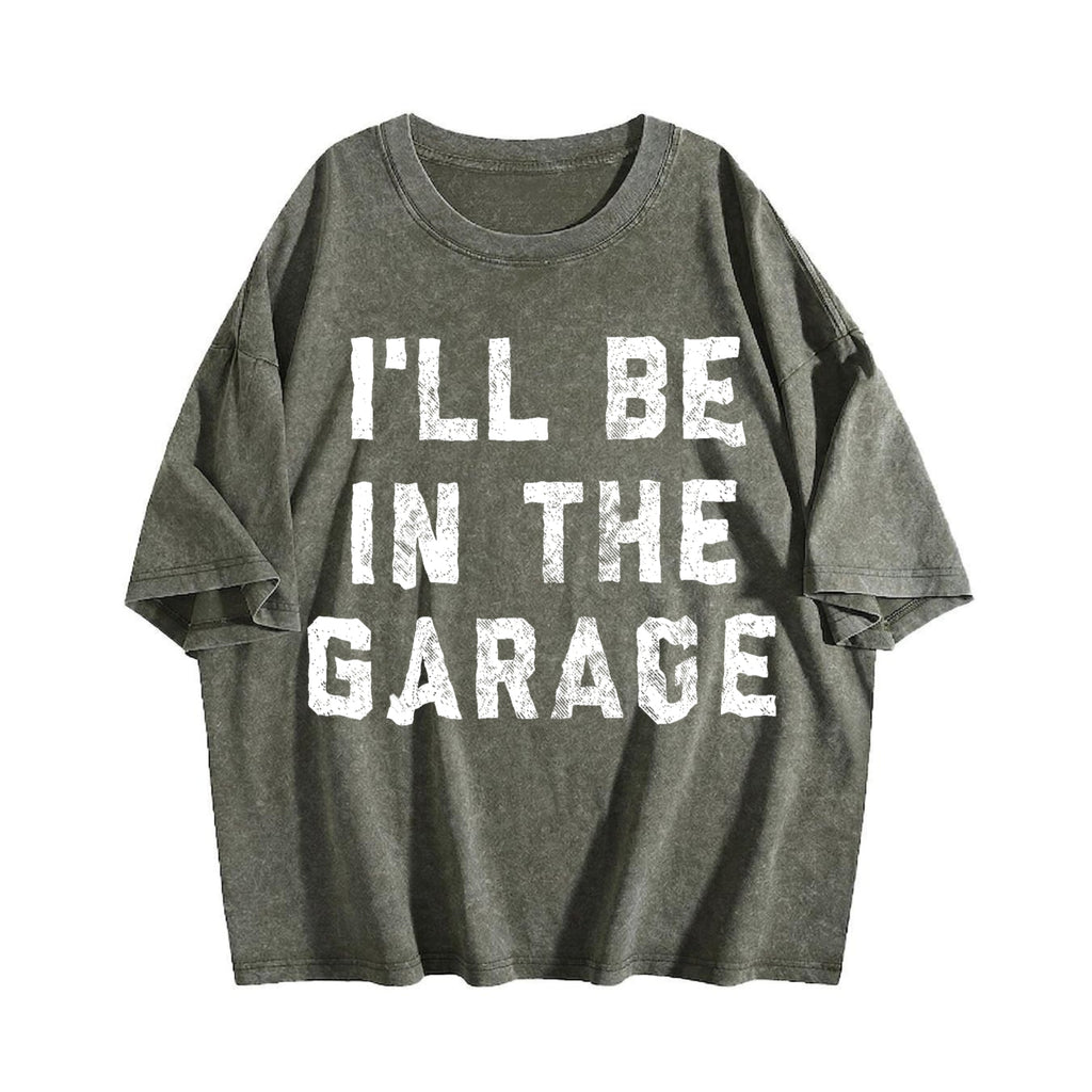 I'll Be In The Garage Funny Car Mechanic Dad Novelty product image 4