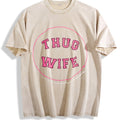 Thug Wife Vintage Washed T-Shirt product image 1