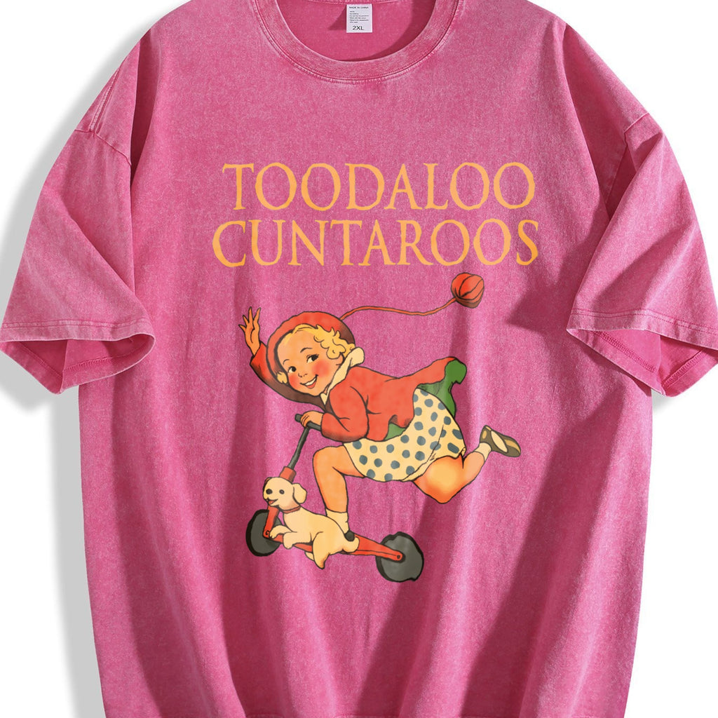 Funny Sarcastic Vintage Washed T-Shirt product image 7