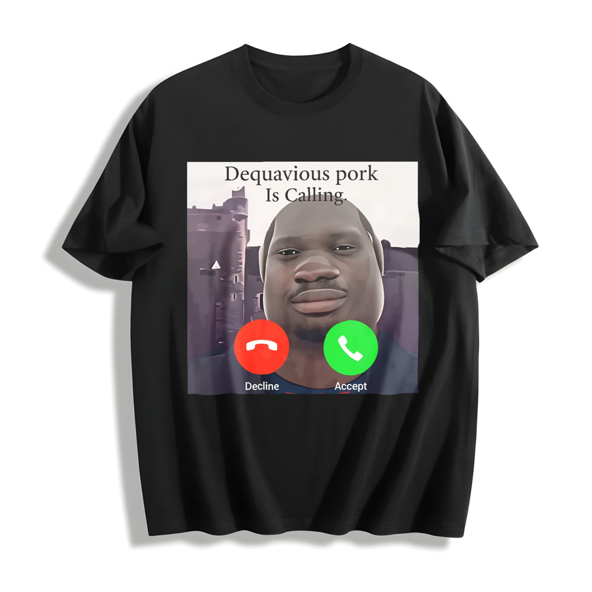 100 Daquavious Pork Is Calling John Meme Joke Oddly Cotton product image 1