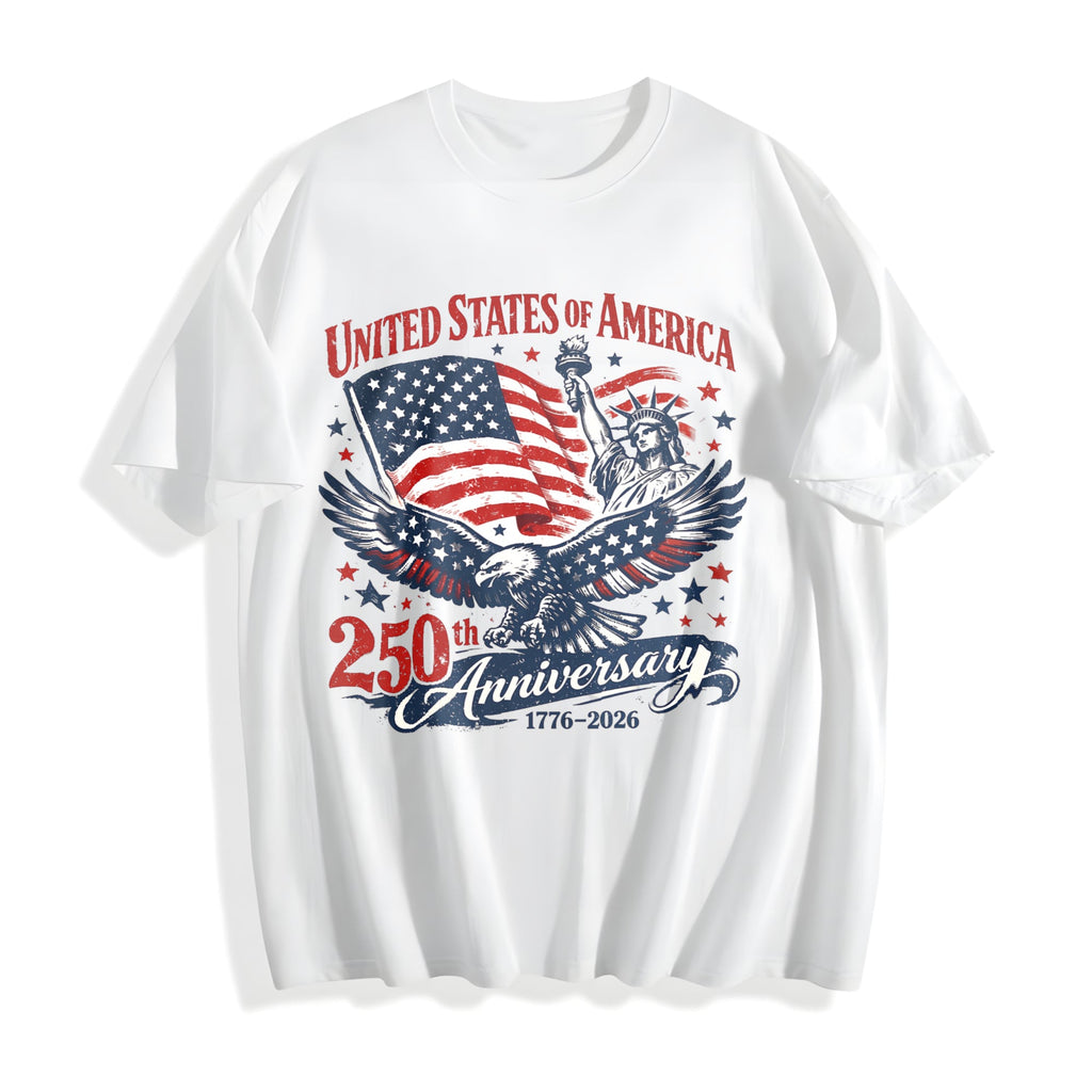 America 250th Anniversary Cotton T-Shirt product image 2