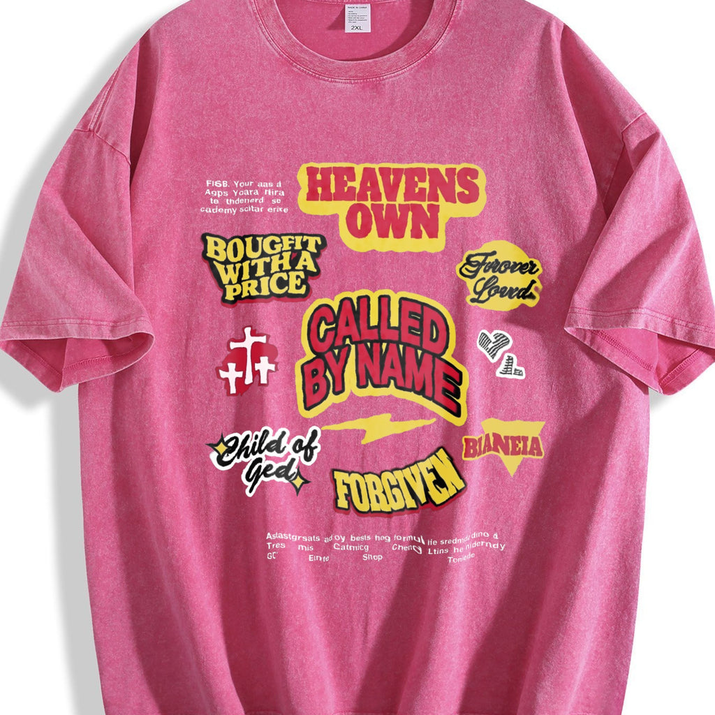 Christian Cross Vintage Washed T-Shirt product image 7
