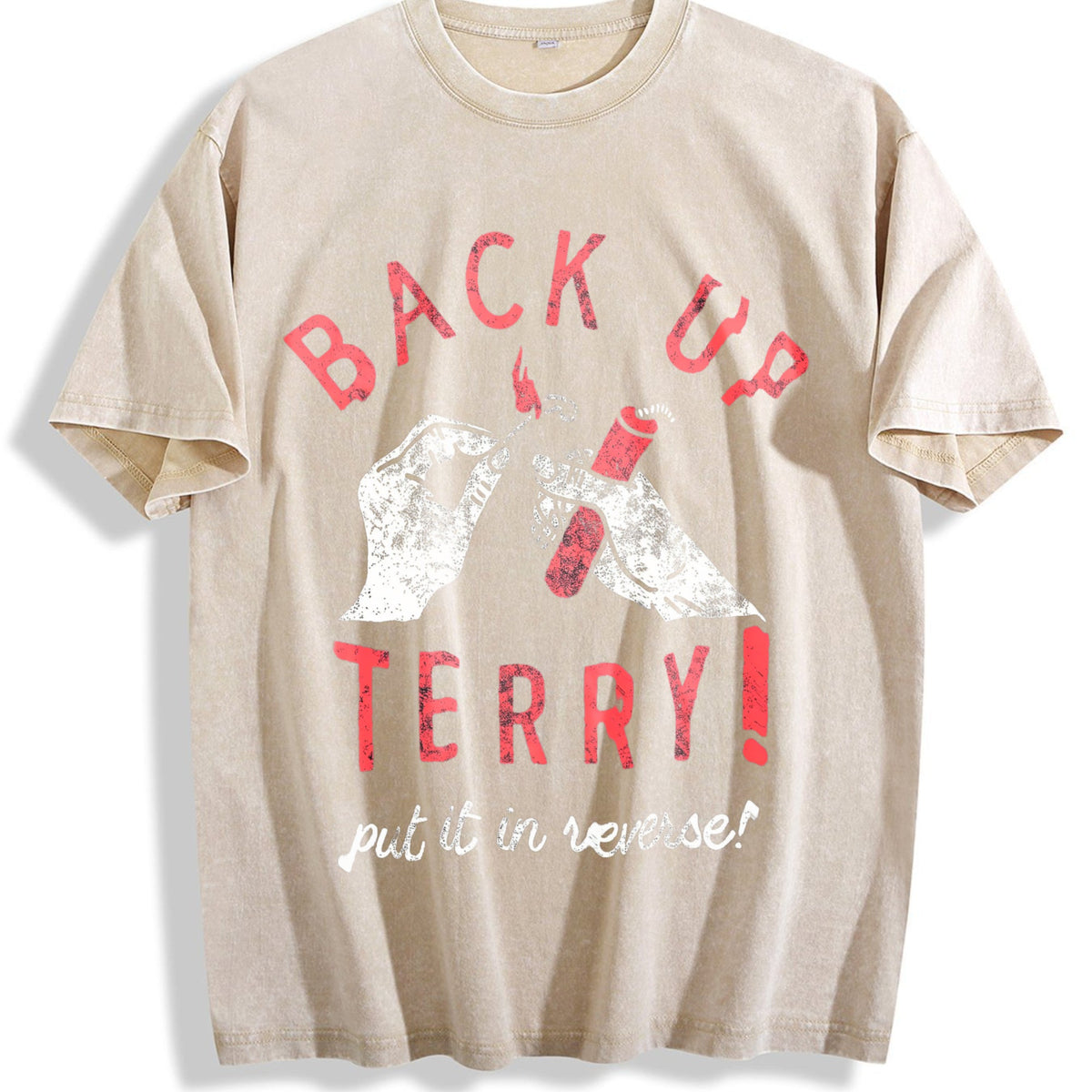 Back Up Terry Put It In Reverse Funny Fireworks Vintage product image 1