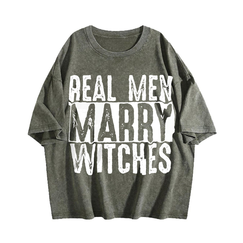 Funny Daughter Wife Slogan Vintage Washed T-Shirt product image 4