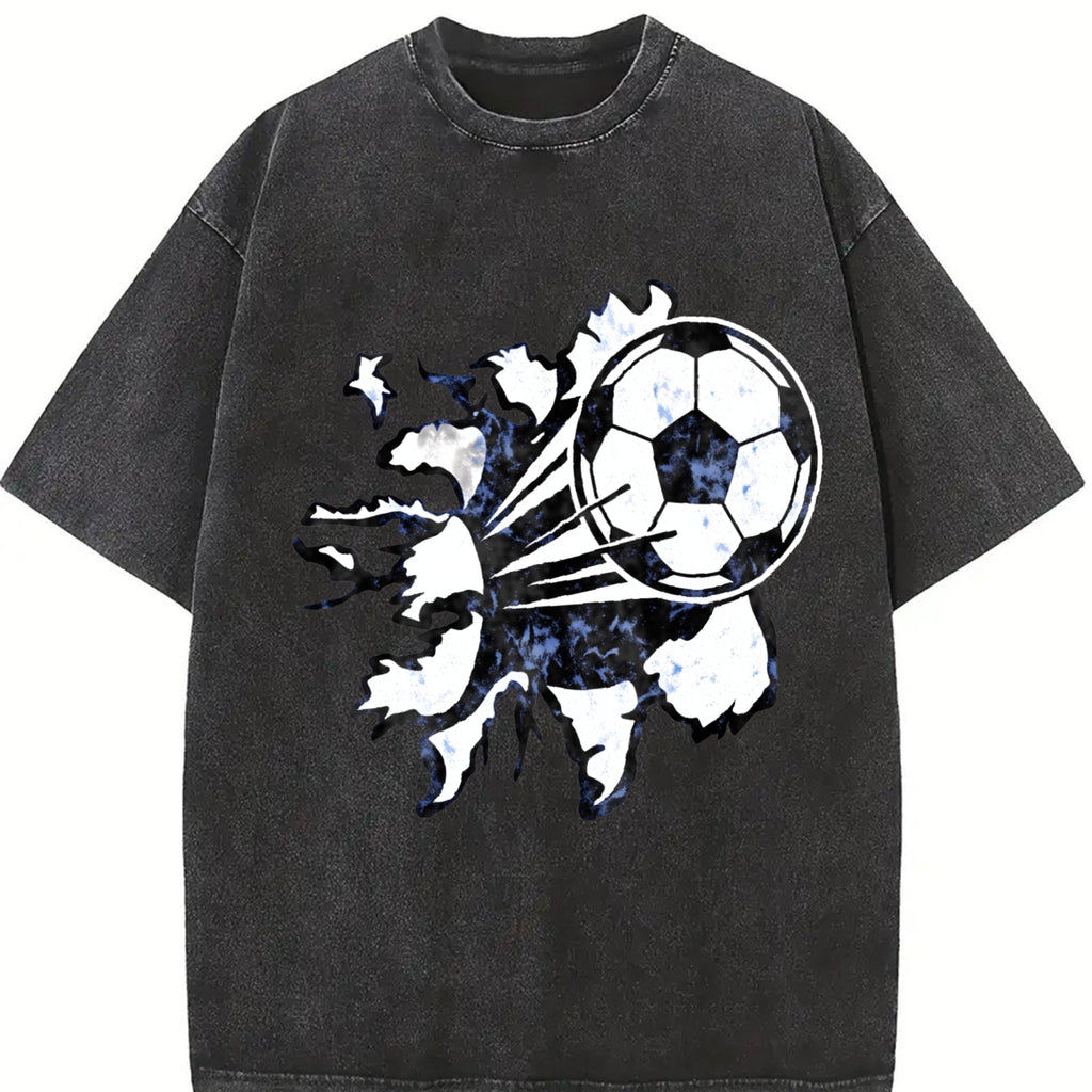 Global Soccer Fan Vintage Washed T-Shirt product image 2