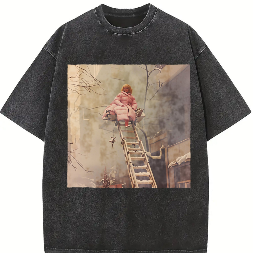 Doll on a Stairway Vintage Washed T-Shirt product image 2