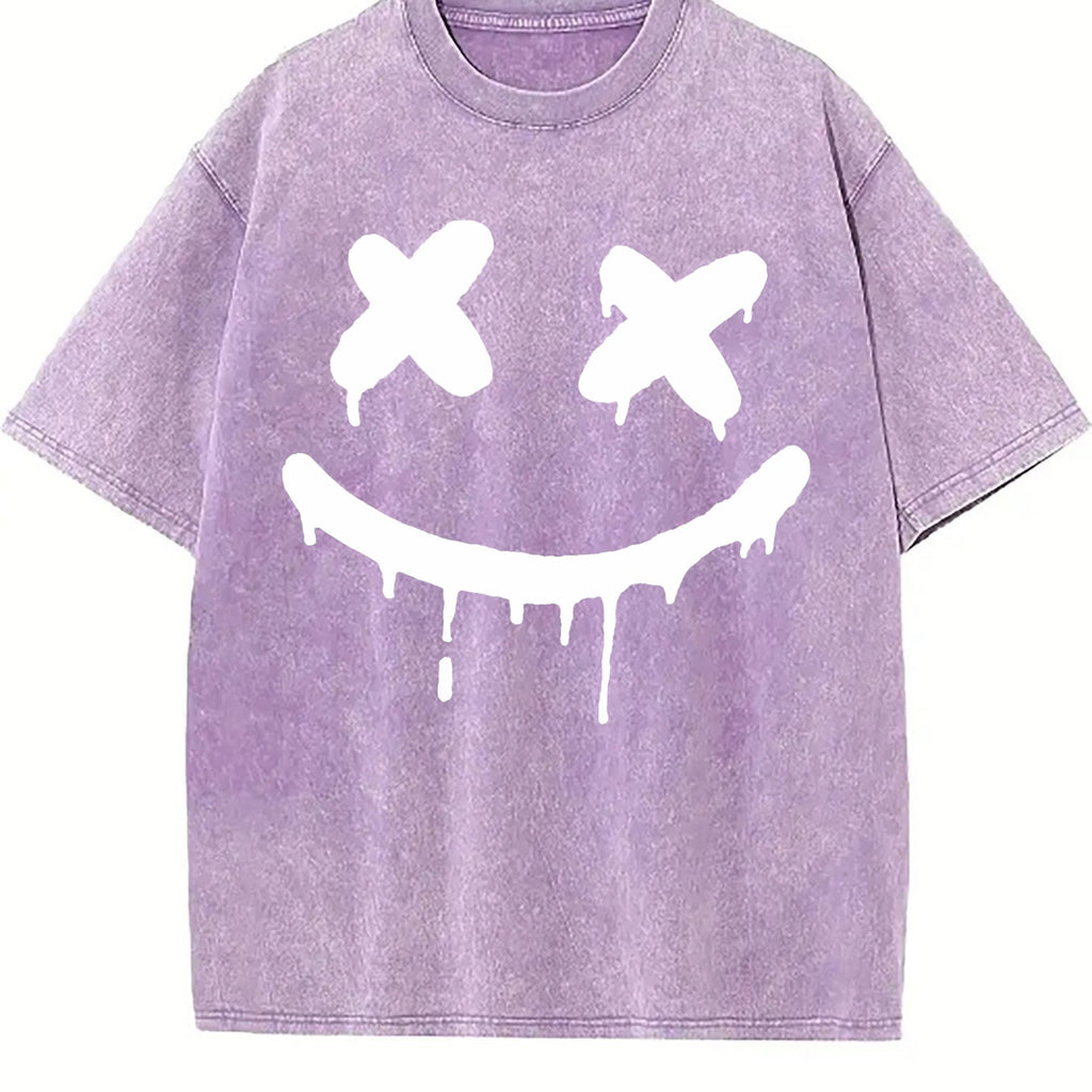 Minimal Drip Face X Eyes Muscle Tank Vintage Washed T-Shirt product image 6