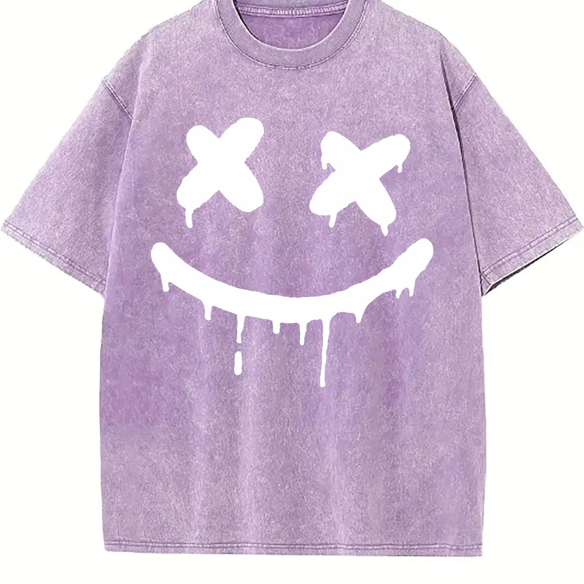Minimal Drip Face X Eyes Muscle Tank Vintage Washed T-Shirt product image 6