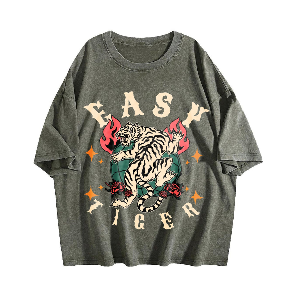 Patterned - Vintage Washed T-Shirt product image 4