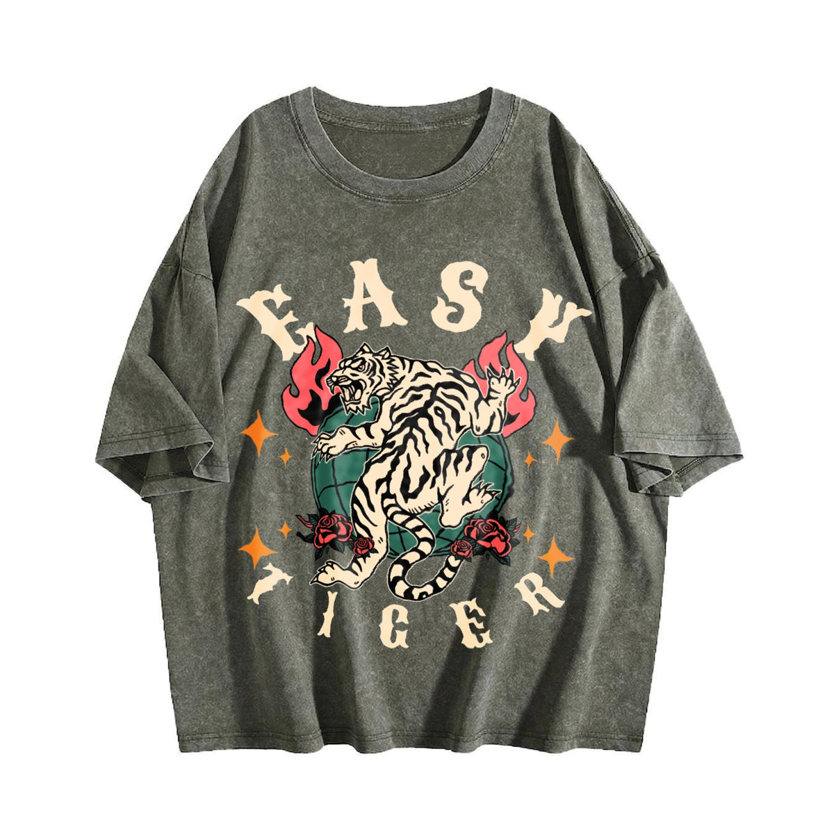 Patterned - Vintage Washed T-Shirt product image 4