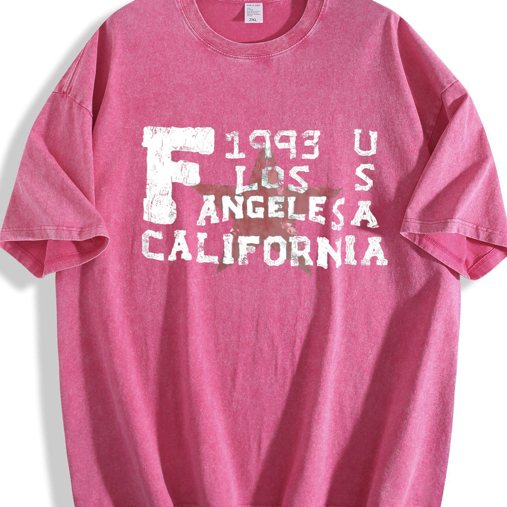 Los Angeles California 1993 Vintage Washed T-Shirt product image 7