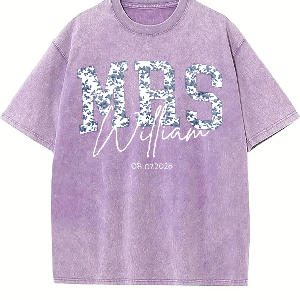 Mrs Vintage Washed T-Shirt product image 6