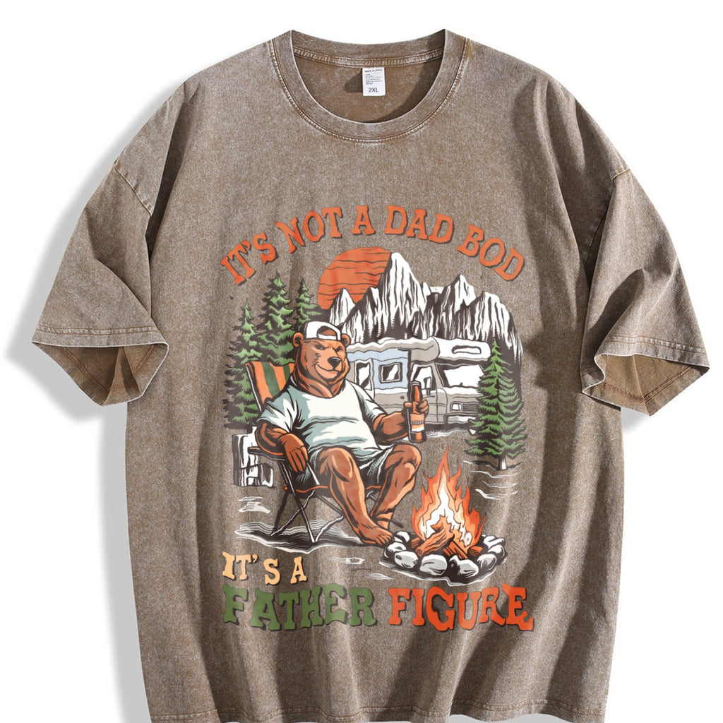 Funny Dad Vintage Washed T-Shirt product image 3