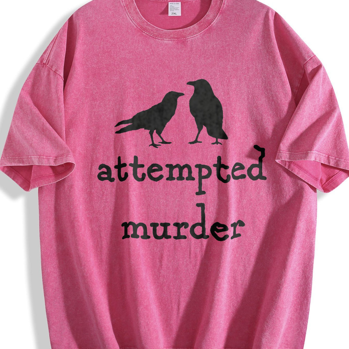 Funny Bird Vintage Washed T-Shirt product image 7