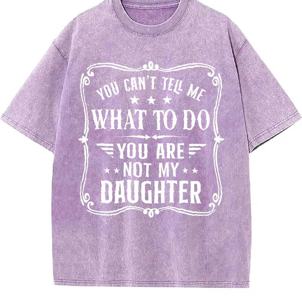 You Can't Tell Me What To Do Vintage Washed T-Shirt product image 6