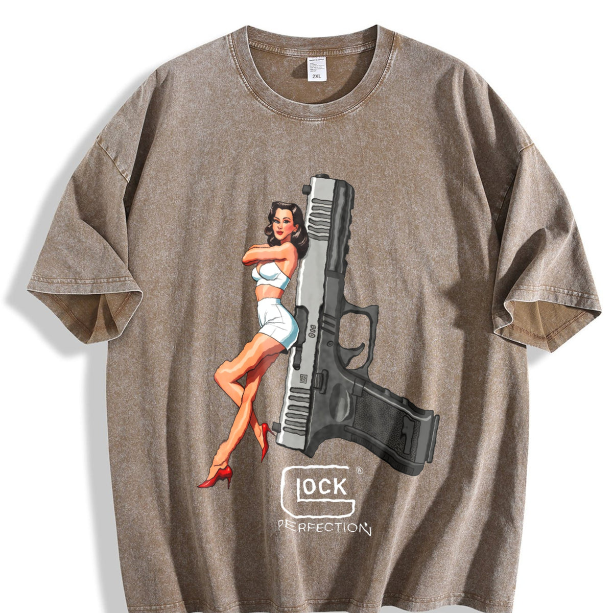 Glock Perfect Sexy Vintage Washed T-Shirt product image 3