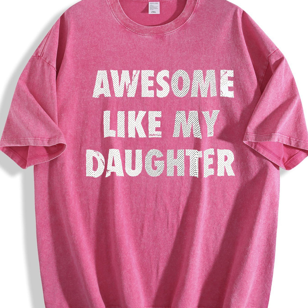 Awesome Like My Daughter Funny Fathers Day Dad Vintage product image 7