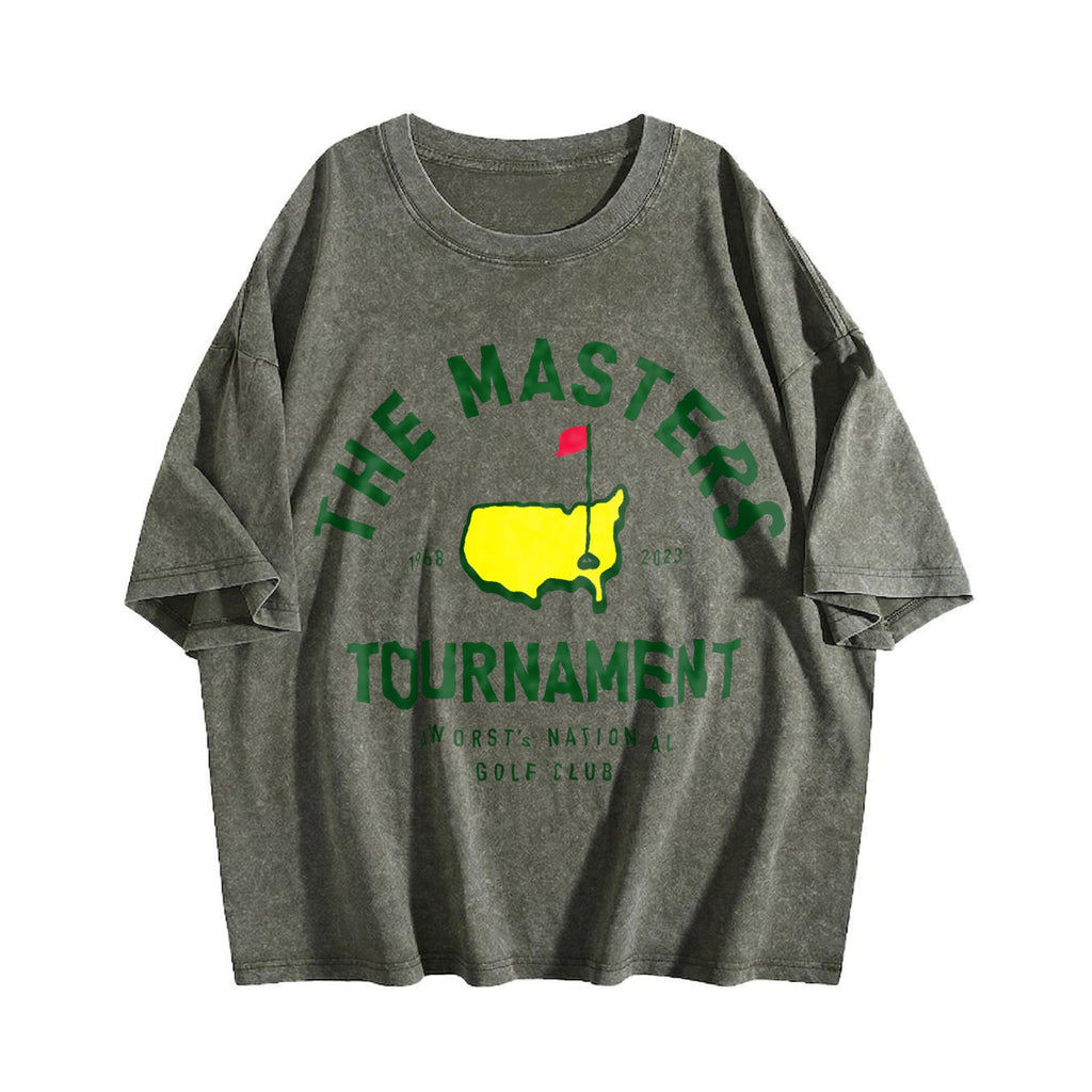 Masters Golf For Y2K & Sports Summer Vintage Washed T-Shirt product image 4