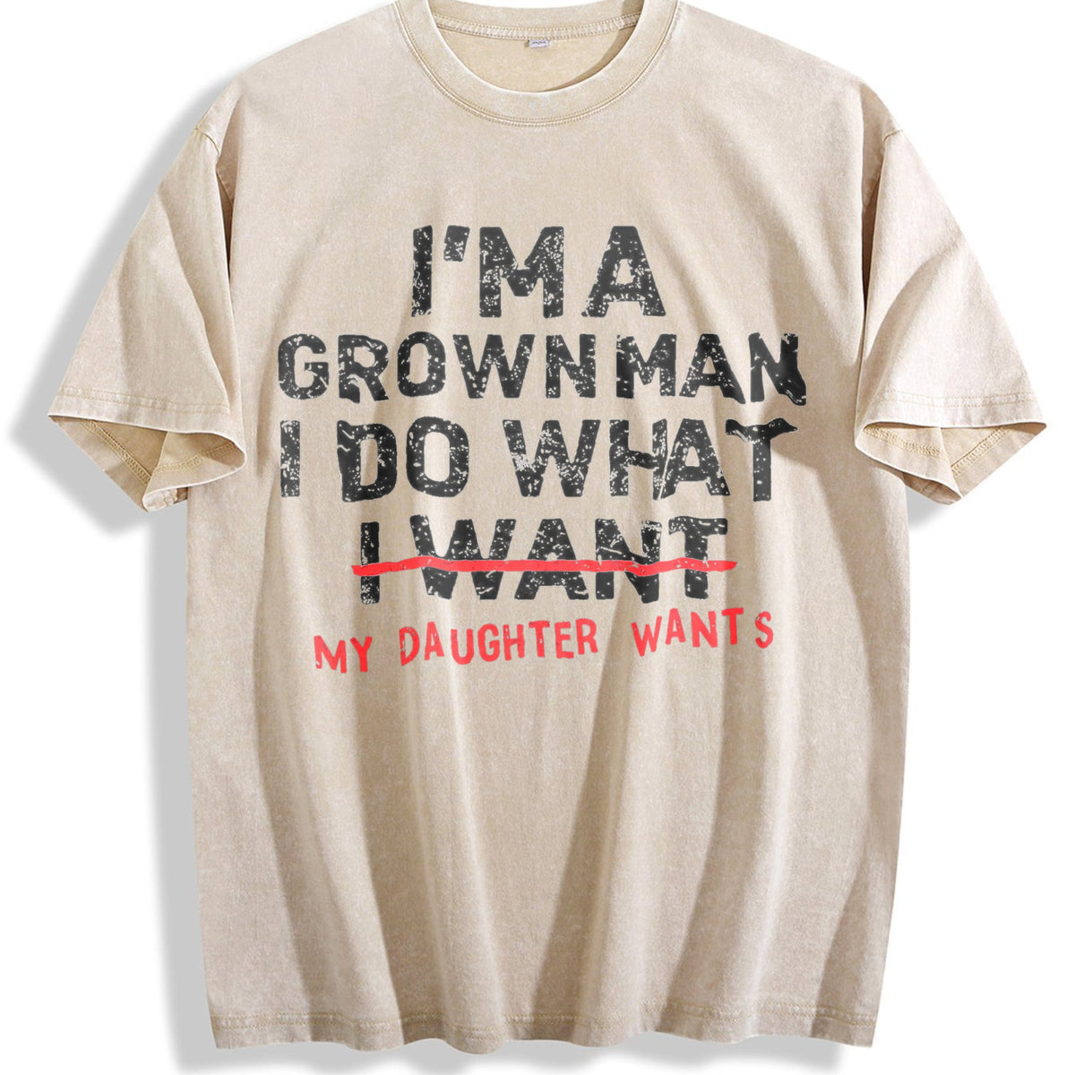 Funny Dad Father I'm A Grown Man I Do What My Daughter product image 1