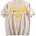 Yeah No Funny Hilarious Expression Novelty Cute Vintage product image 1
