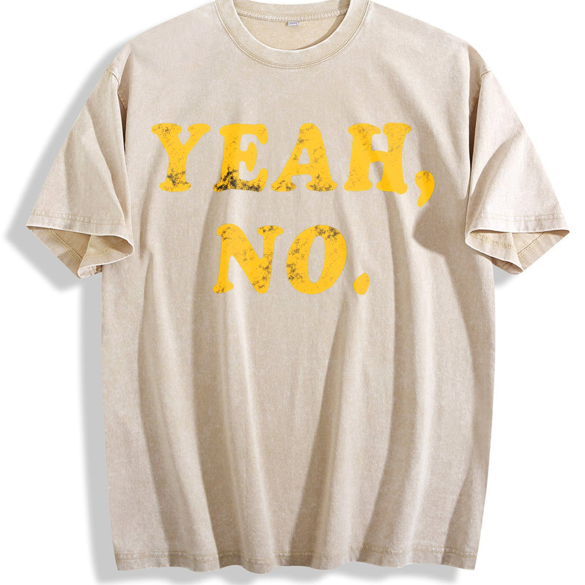 Yeah No Funny Hilarious Expression Novelty Cute Vintage product image 1