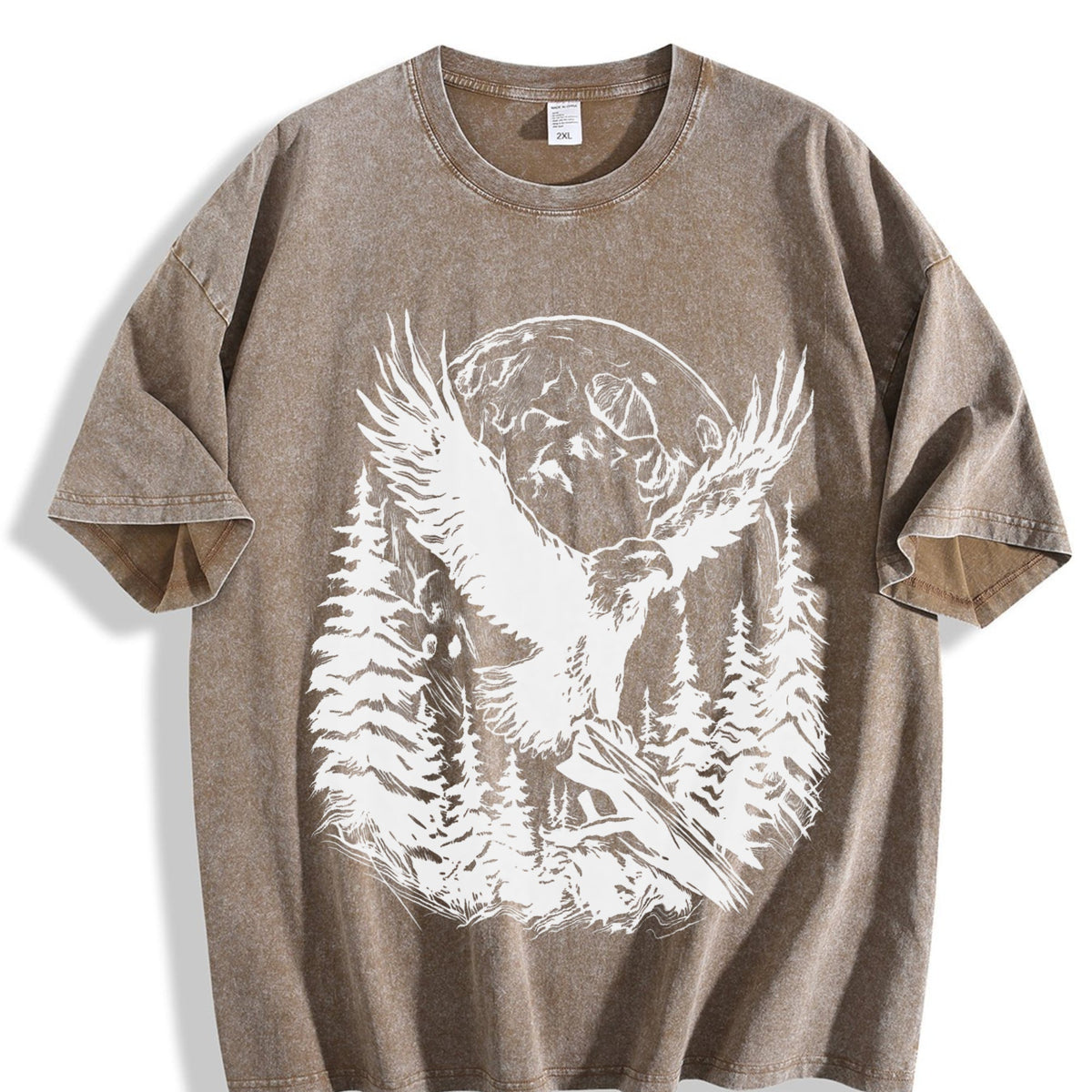 90s Eagle Moon Vintage Washed T-Shirt product image 3